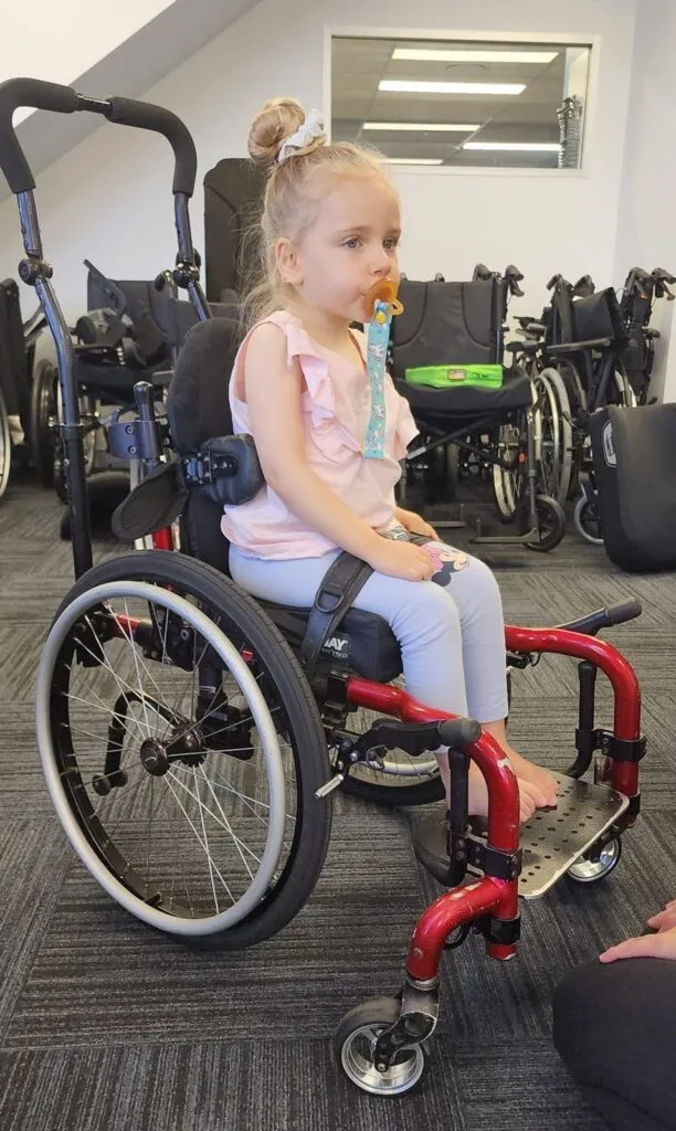 A child supported by the STXBP1 Australia community.